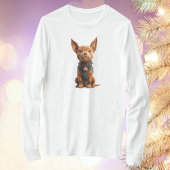 Good Boy Christmas Dog Vrouwen T-shirt