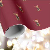 Good Boy Christmas Dog Wrapping Paper Cadeaupapier