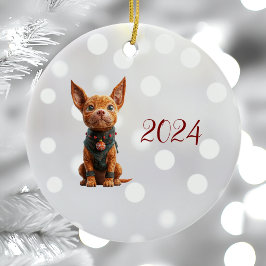 Good Boy Christmas Elf Keramisch Ornament