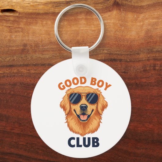 Good Boy Club | Keychain Dog Design (Achterkant)