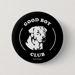 Good Boy Club Ronde Button 5,7 Cm