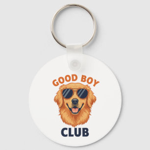 Good Boy Club   Sleutelhanger Hond Design