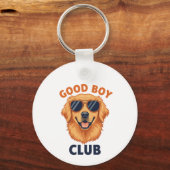 Good Boy Club | Sleutelhanger Hond Design (Voorkant)