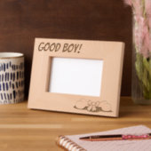 Good Boy Dog Bone Gegraveerde Lijstjes (Links)