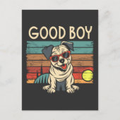 Good Boy Dog Briefkaart (Voorkant)