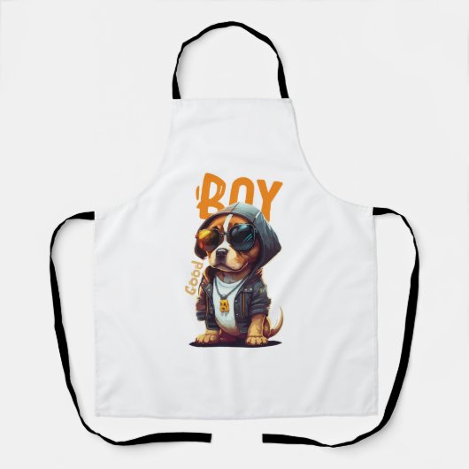 Good Boy Dog Cute Puppy Schort (Voorkant)
