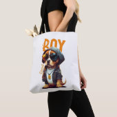 Good Boy Dog Cute Puppy Tote Bag (Dichtbij)