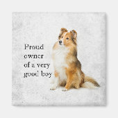 Good Boy Sheltie Magneet (Voorkant)