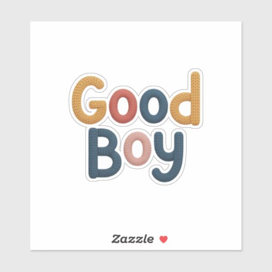 Good Boy Sticker (Vel)