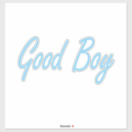 Good boy sticker