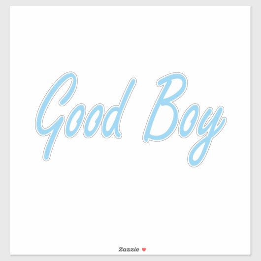 Good boy sticker (Vel)