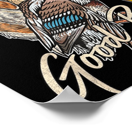 Good Boy Tee Duck Hunting Labrador Retriever For M Poster (Hoek)