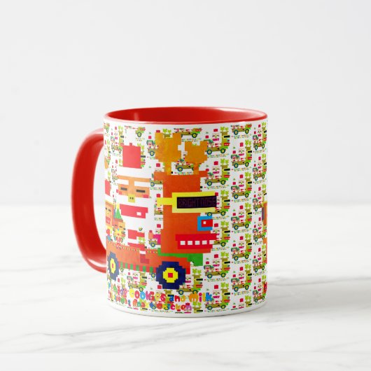 Good boys Christmas Mok (Voorkant links)