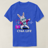Good Bunny Nurse Dab CNA Life Happy Paasdag T-shirt (Design voorkant)