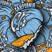 Good California Vibes Surfing | Afgesneden Sticker