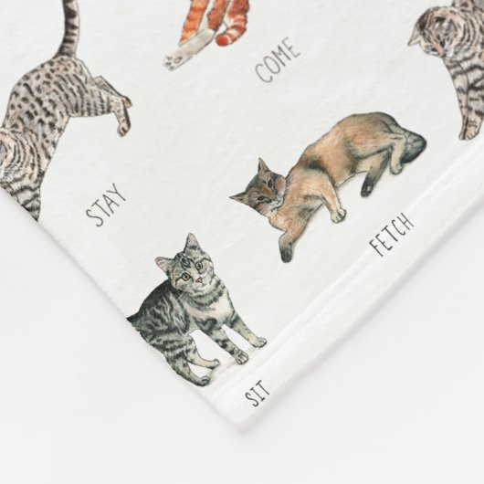 Good Cats Fleece Blanket Deken (Hoek)