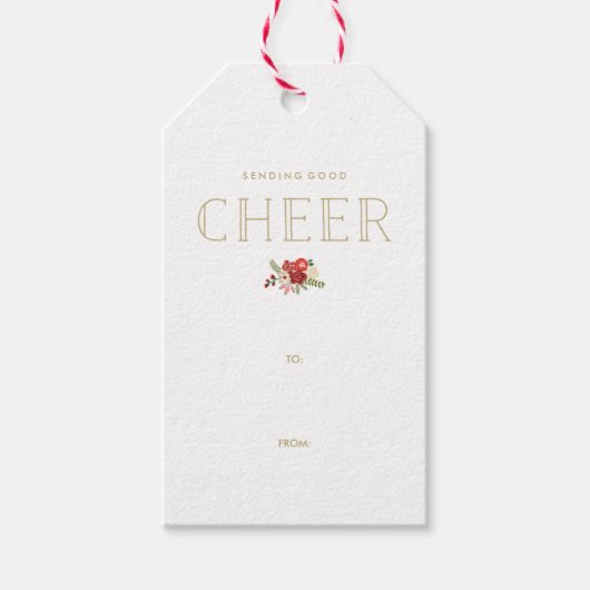 Good Cheer Cadeaulabel (Voorkant)