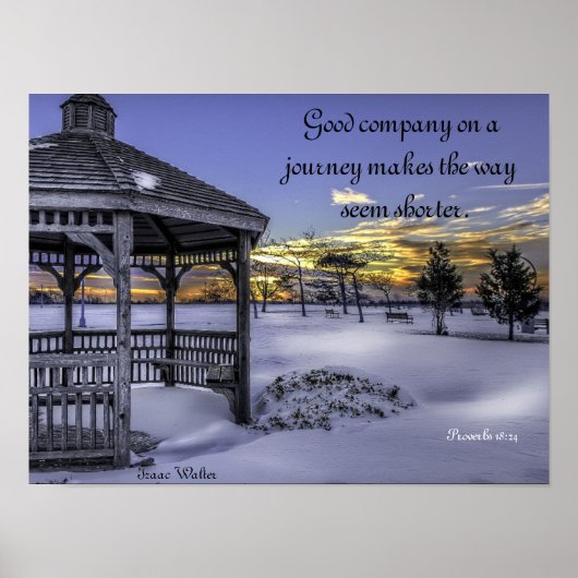 Good Company Schilderachtig Poster (Voorkant)