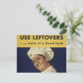Good Cook -  Cartoon Briefkaart (Staand voorkant)
