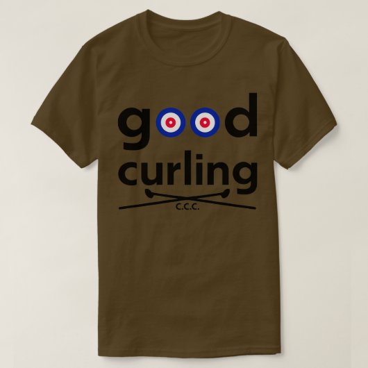 Good Curling 3 T-shirt (Design voorkant)