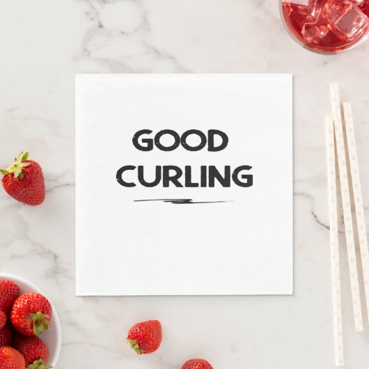 Good Curling Paper Napkin Servetten (Insitu)