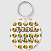 GOOD_DAY_GREEN_YELLOW SLEUTELHANGER (Voorkant)