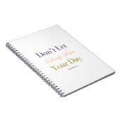 Good Day Laptop Gold Accent Notitieboek (Rechterzijde)