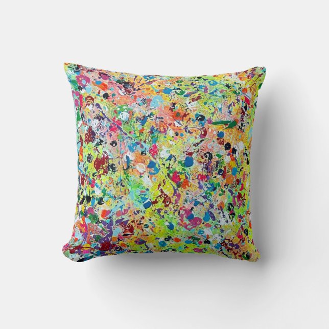 Good Day Sunshine 16 x 16 Cotton Sierkussen (Voorkant)