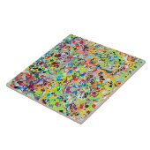 Good Day Sunshine 6 x 6 Ceramic Tegel Tegeltje (Zijkant)