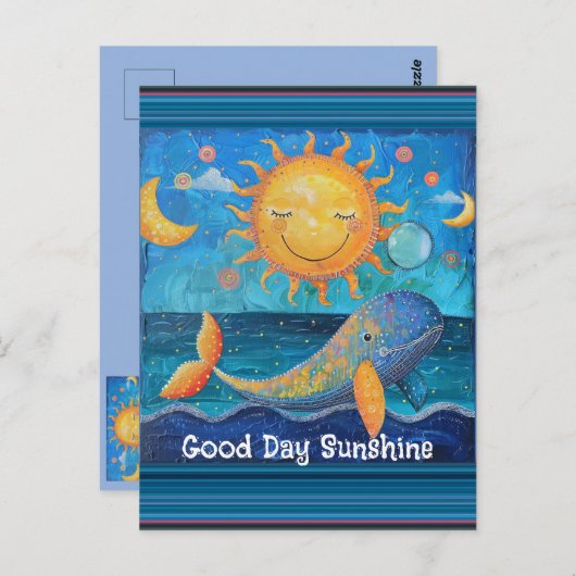 Good Day Sunshine Briefkaart (Voorkant / Achterkant)