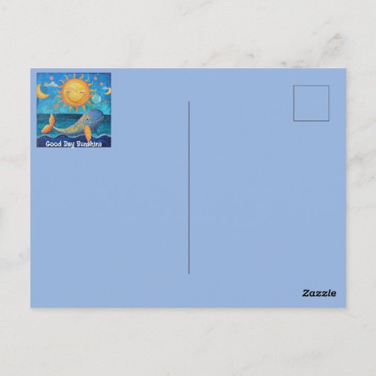 Good Day Sunshine Briefkaart (Achterkant)