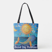 Good Day Sunshine Canvas tas (Achterkant)