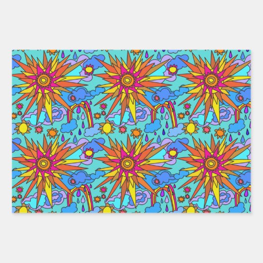 Good Day Sunshine Inpakpapier Vel (Voorkant 3)