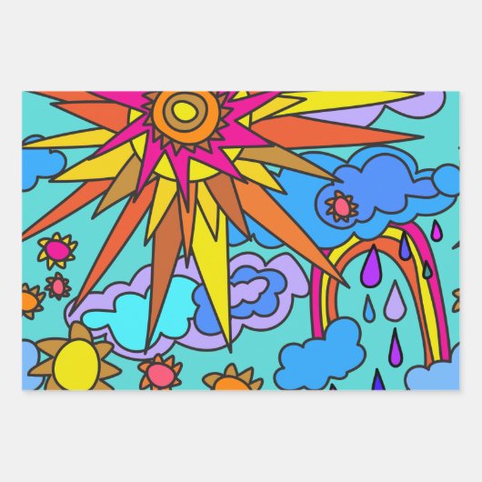 Good Day Sunshine Inpakpapier Vel (Voorkant 2)