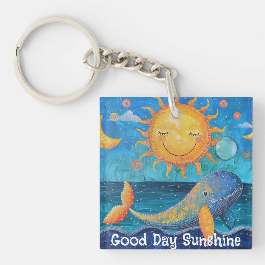 Good Day Sunshine Sleutelhanger (voorkant)