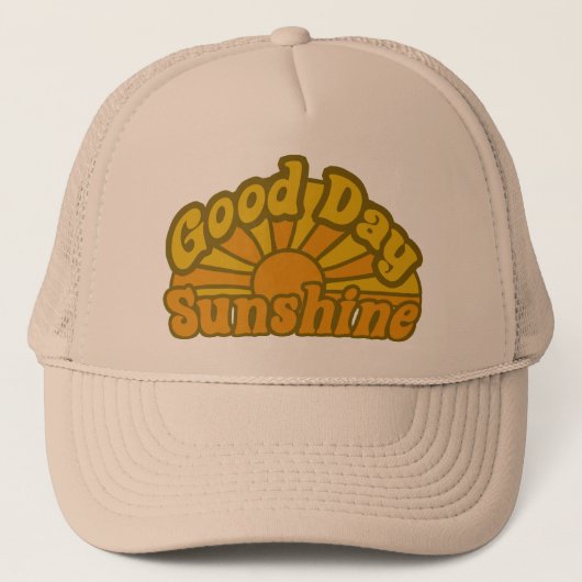 Good Day Sunshine Trucker Pet (Voorkant)