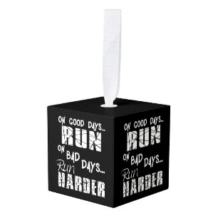 Good Days run - Bad Days run Harder Decoratie