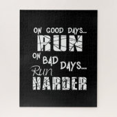 Good Days run - Bad Days run Harder Legpuzzel (Verticaal)