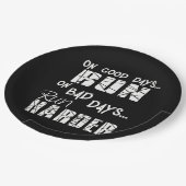 Good Days run - Bad Days run Harder Papieren Bordje (Gekanteld)