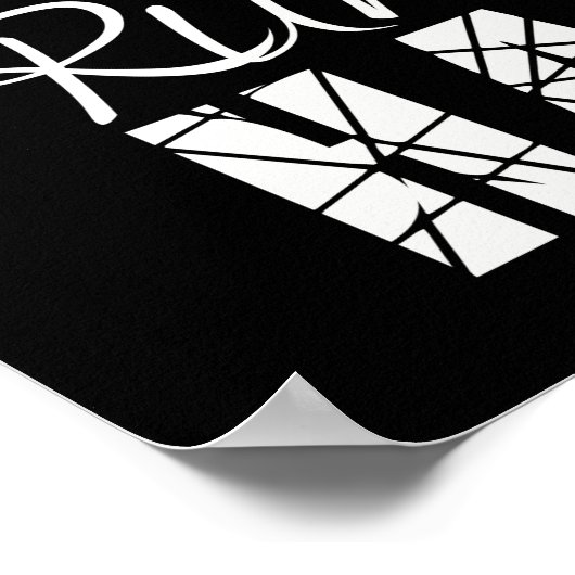 Good Days run - Bad Days run Harder Poster (Hoek)