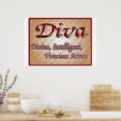 Good Diva Poster (Keuken)