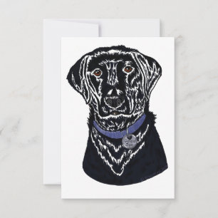 "Good Dog" Flat Dank u kaart