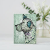 Good Dog hoort een Briefkaart (Staand voorkant)