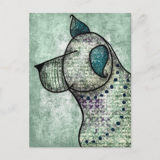 Good Dog hoort een Briefkaart (Voorkant)