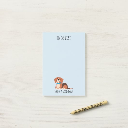 Good Dog Postit Notes (Op bureau)
