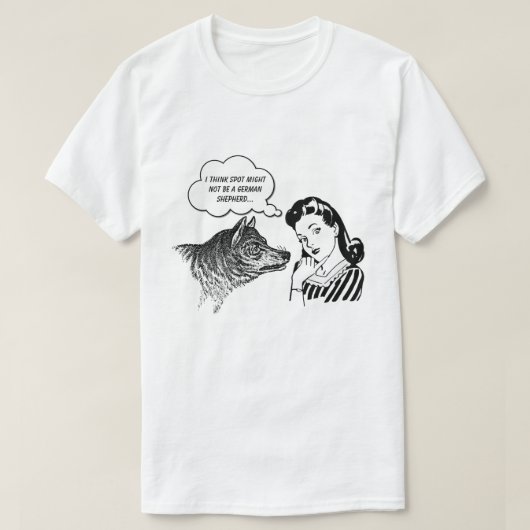 Good dog Spot T-shirt (Design voorkant)