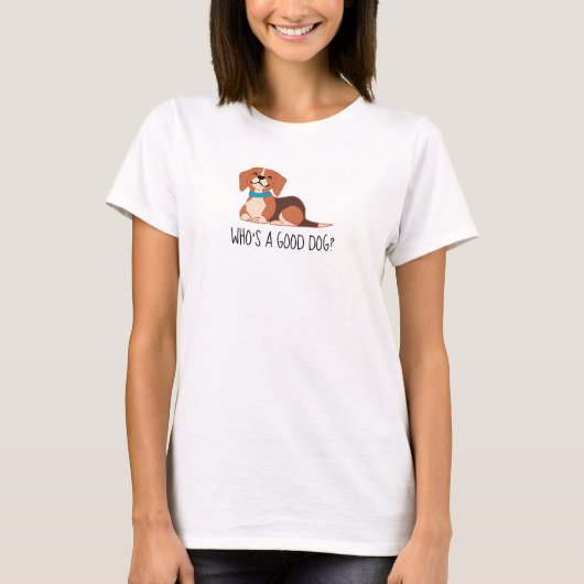 Good Dog Women's Basic T-Shirt (Voorkant)
