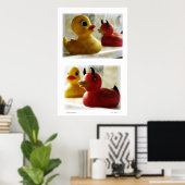 Good Duck Bad Duck Poster (Thuiskantoor)