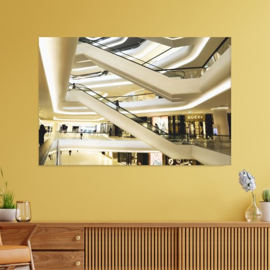 Good Earth City Center Mall Canvas Print Version 1 (Insitu (Woonkamer))