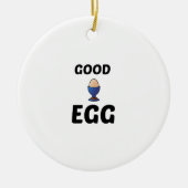 GOOD EGG KERAMISCH ORNAMENT (Voorkant)